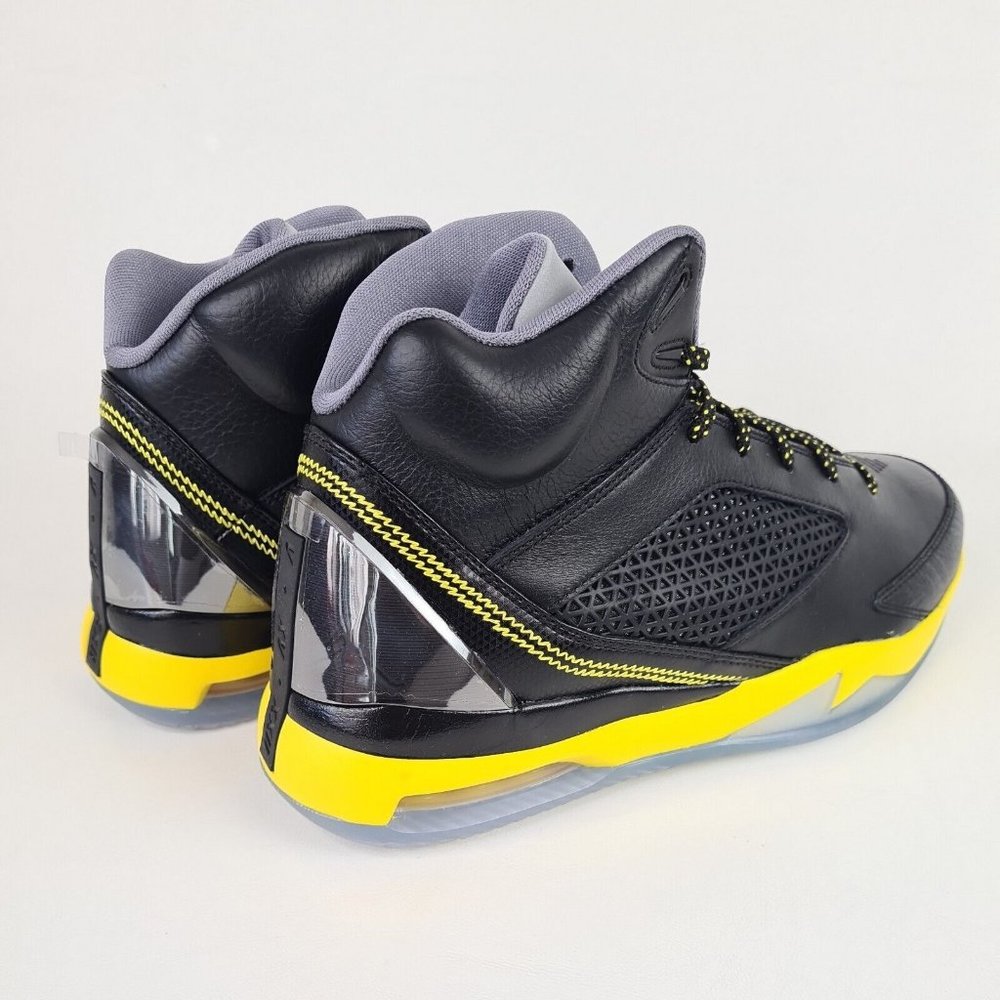 Nike Air Jordan Flight Remix Shoes Basketball Black Men Sneaker - Picture 5 of 12